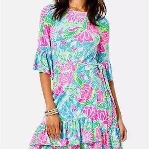 Lilly Pullitzer wrap dress